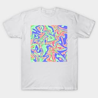 Marble Hologram Design T-Shirt